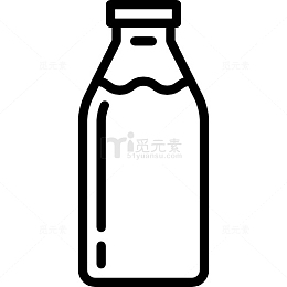 牛奶瓶图标