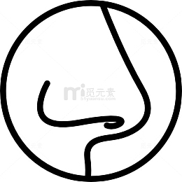 鼻子图标