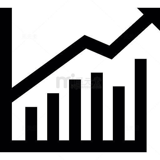 股票图形业务统计图标