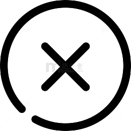 关闭按钮图标