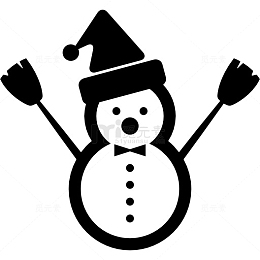 圣诞雪人Santa盖图标