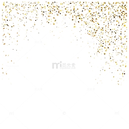 金色蓝色点缀星光
