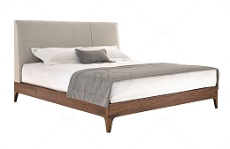 欧式现代大床家具