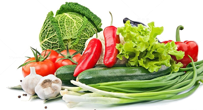 3d图标水果素描  精美清新蔬菜