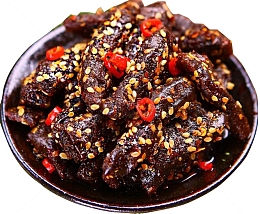 椒麻辣牛肉干