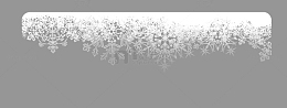 顶部雪花
