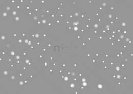 高清创意合成元素飘落的雪花