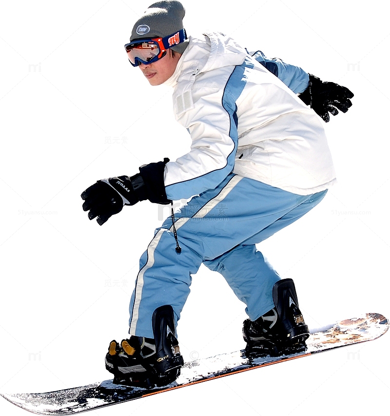 高清摄影极限运动滑雪