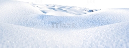 冬日场景无人雪地