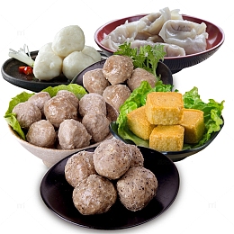 鱼丸牛肉丸各种美食