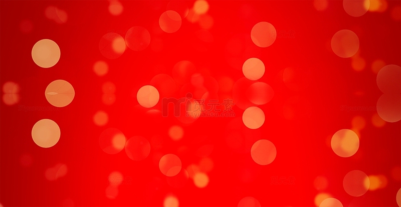 红色光效创意合成光晕圆圈