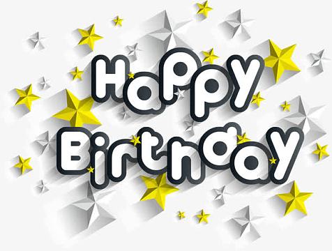 生日快乐字体图片-生日快乐字体素材-觅元素