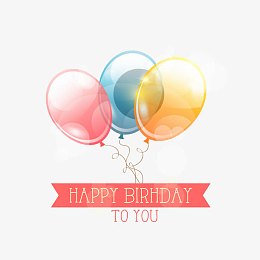 矢量生日快乐装饰