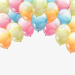 矢量彩色汽球素材
