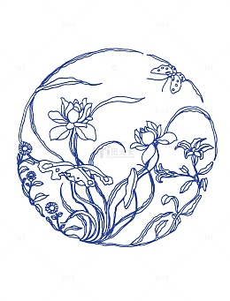 古典花纹