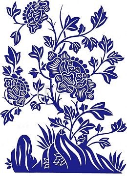 青花瓷花纹