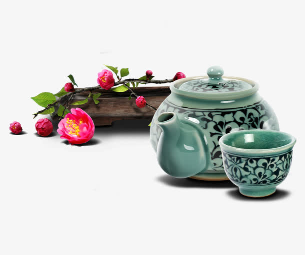 茶壶免抠素材免费下载_觅元素51yuansu.com