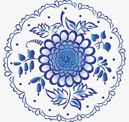 青花瓷花纹