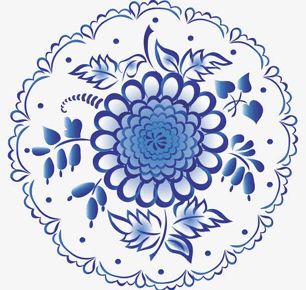 青花瓷花纹