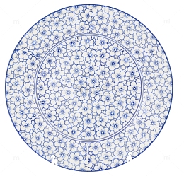 青花瓷盘子