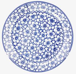 青花瓷盘子