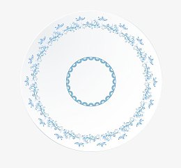青花瓷花纹盘子 瓷盘子 产品实物