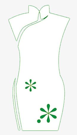 旗袍手绘