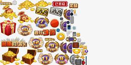 黄金商业配图 金币游戏币