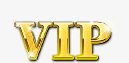 VIP字体矢量元素
