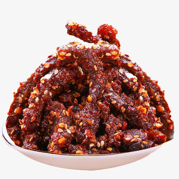 好吃美味的麻辣牛肉