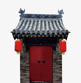 古建筑大门