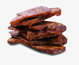酱香牛肉干素材图片