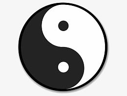 传统的太极图案