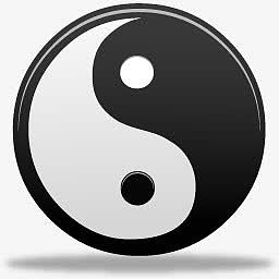 太极阴阳鱼图标
