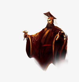 合成手绘创意秦始皇