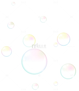 创意效果太阳下的泡泡