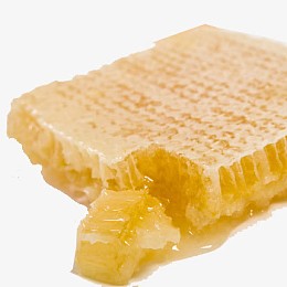 一块蜂蜜结晶