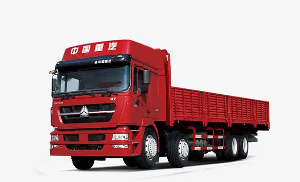红色卡车