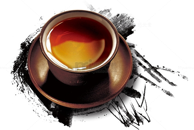 茶文化水墨