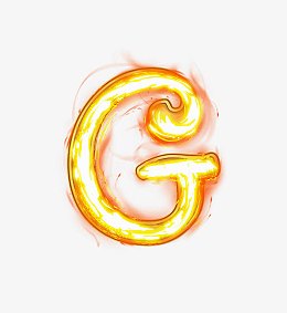 荧光棒字母g