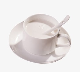 一杯椰子粉奶茶