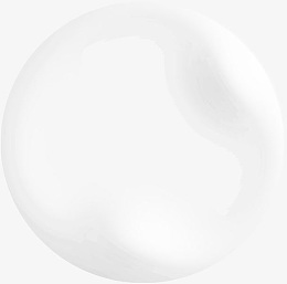 白色透明气泡