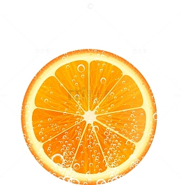 矢量新鲜柠檬橘子水果素材