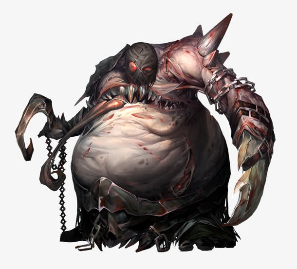 邪恶丑陋怪物游戏原画