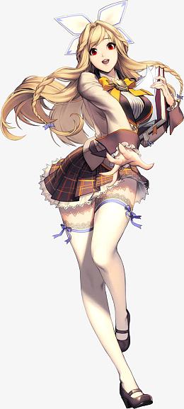 金发兔女郎制服少女