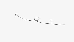 黑色串珠设计箭头手绘