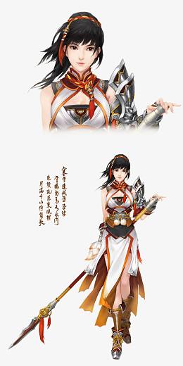 古风气质女侠游戏人物