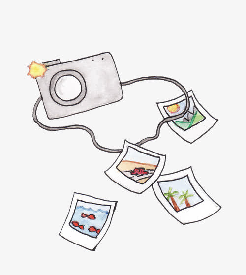 卡通动漫相机相片