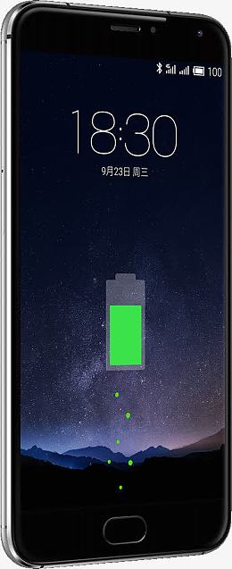 黑色魅族手机屏保