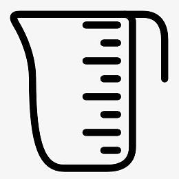 刻度量杯手绘实验